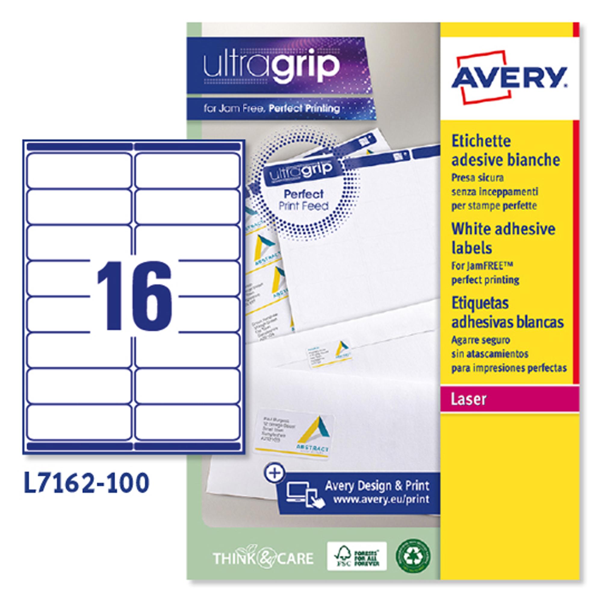 Etichette adesive L7162 - in carta - angoli …